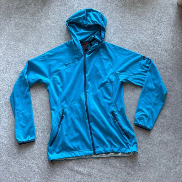 Mammut Softshell Blue Jacket - Picture 1 of 7